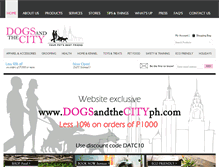 Tablet Screenshot of dogsandthecityph.com